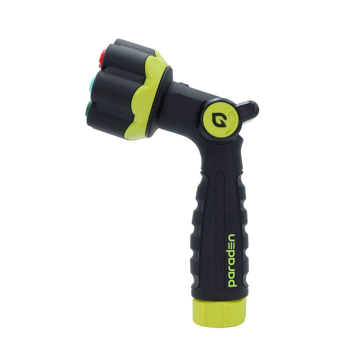 7 Patterns Hose Nozzle for Garden Hose, Thumb Control, Swivel Connect, Heavy Duty