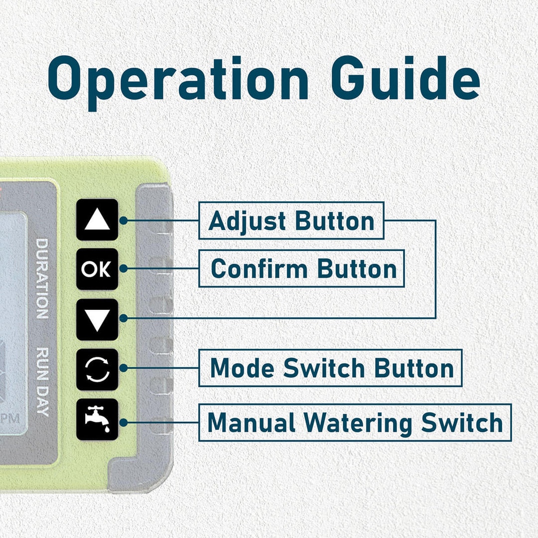 Paraden Watering Timer Operation Guide